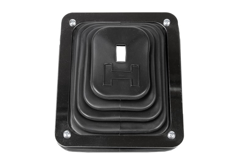 Hurst 1144580 B-4 Shifter Boot and Plate Kit , Black - Image 2