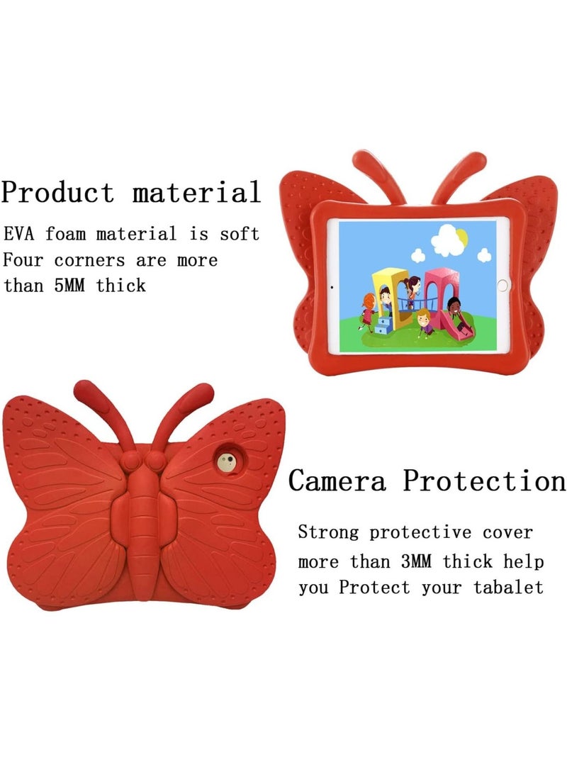 Raxoom iPad case for Kids, 3D Cartoon Butterfly Non-Toxic EVA Light Weight Kid Proof Shockproof case with Kickstand for ipad 5/ ipad 6 /ipad pro 9.7/ New iPad 2017 case - Image 3