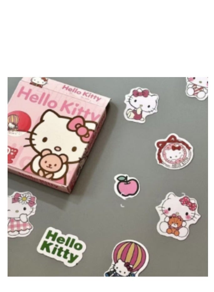 Hello Kitty 63 Pcs Hello Kitty Waterproof Stickers - Image 5