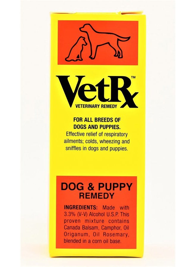 VetRx Veterinary Remedy for Dogs and Puppies (2 fl oz) - Image 2