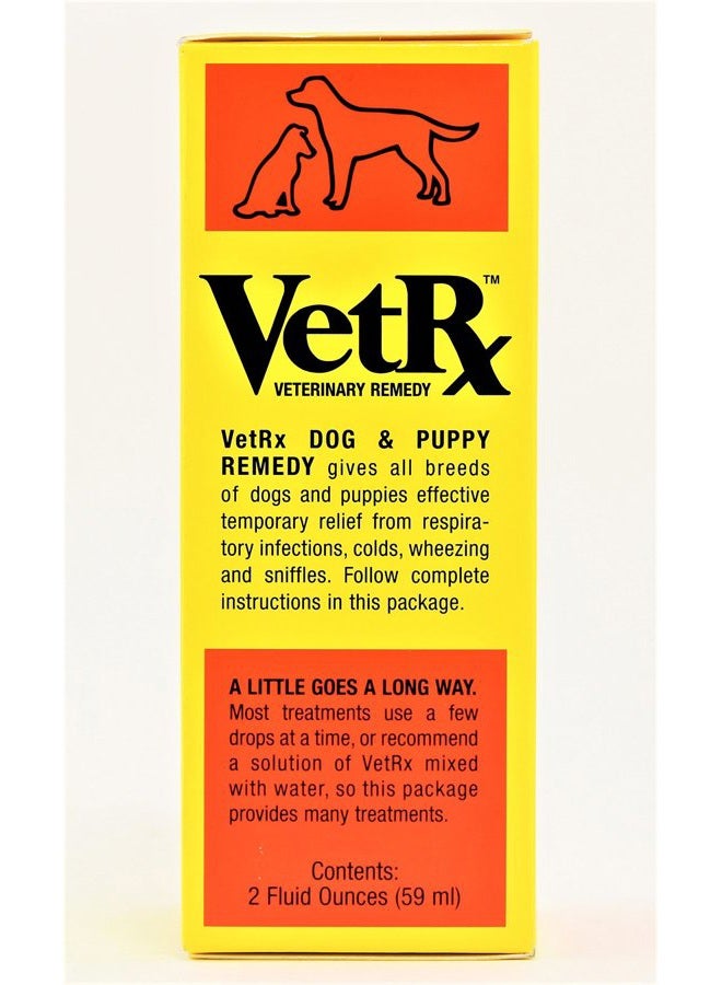 VetRx Veterinary Remedy for Dogs and Puppies (2 fl oz) - Image 3