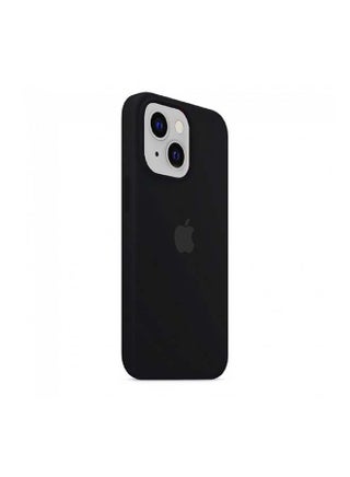 غطاء حماية واقٍ من السيليكون لهاتف آيفون 13 (6.1 بوصة) أسود - view 4