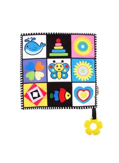 Generic Clear Goods To Appease Baby Jiugongge Newspaper Cloth Book Early Education 6-12 Months Ring Paper Baby Book 0-3 Years Old Toy-Color:Z004d Green  - Image 3