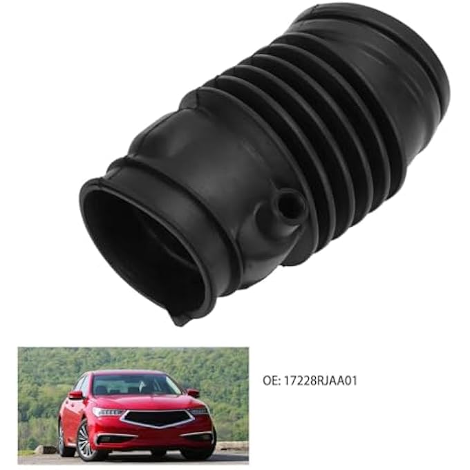 CHEFRU Air Intake Tube Hose Compatible With Acura RL 2005 2006 2007 2008 V6 3.5L 17228RJAA01 Engine Air Intake Hose Rubber Air Filter Flow Intake Hose - Image 5