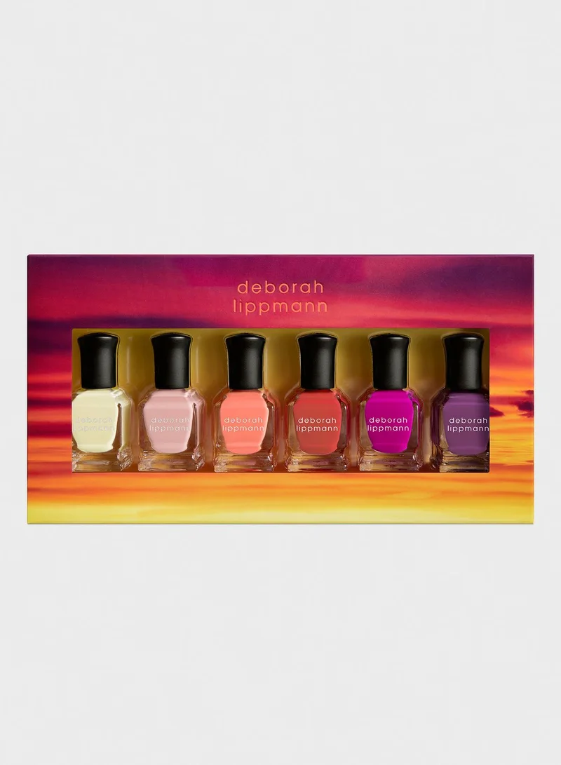 deborah lippmann 6 Pack Nail Polish Set - Sunrise & Sunset