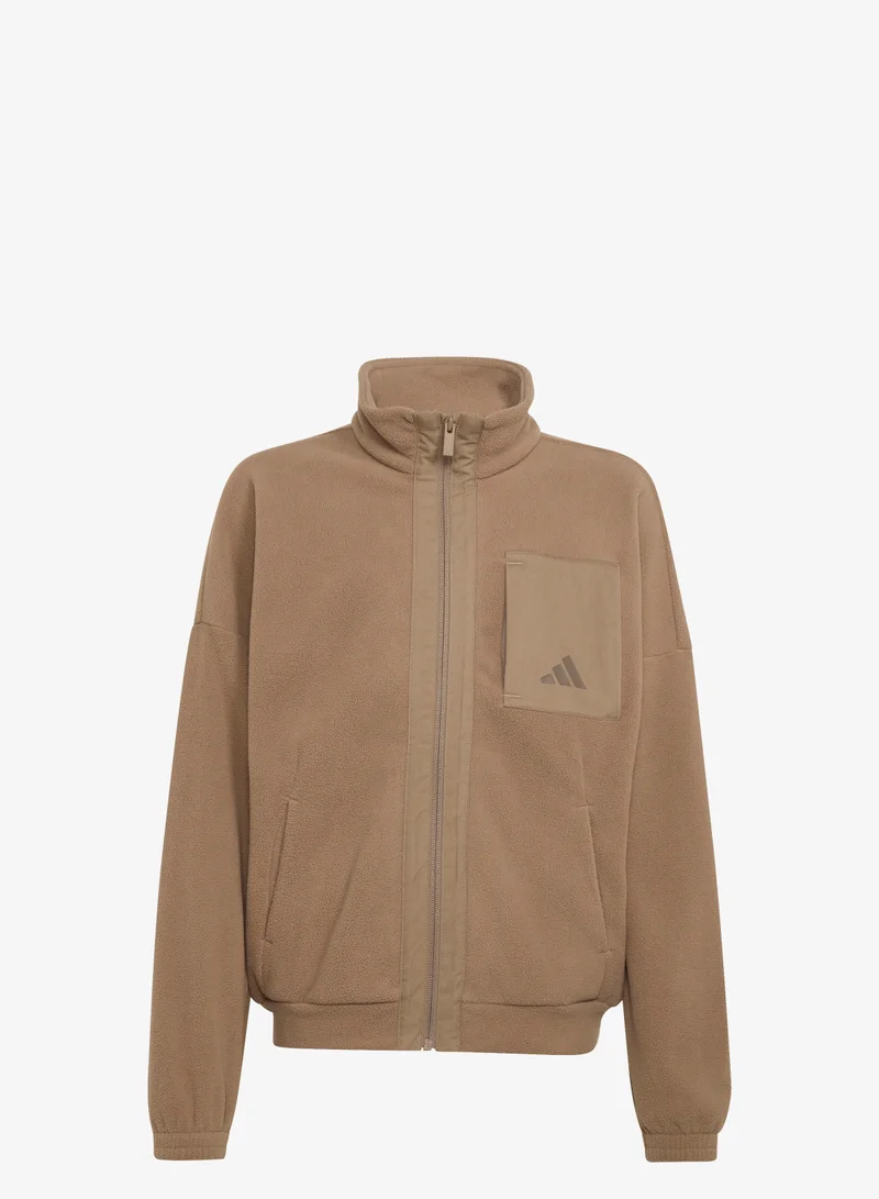 Adidas FUTURE ICONS FULL ZIP FLEECE JACKET