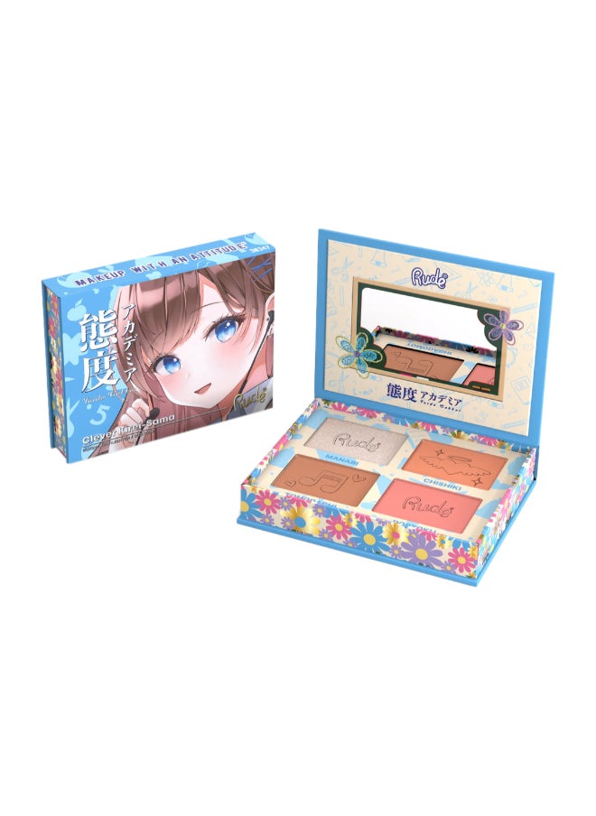 Rude Manga Collection Face Palette Clever Kirei-Sama 