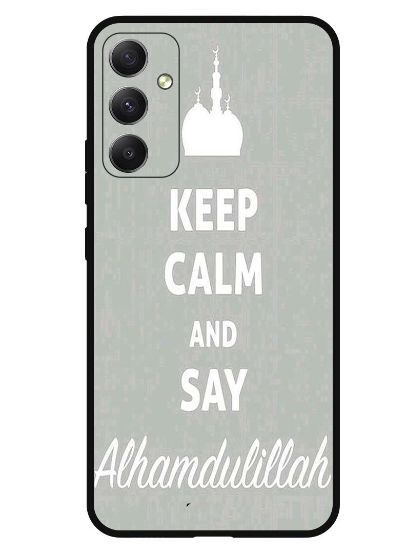 Theodor Protective Case Anti Scratch Shock Proof Bumper Cover For Samsung Galaxy M34 5G Keep Calm - Image 1