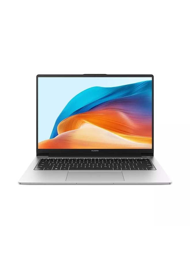 هواوي كمبيوتر محمول MateBook D14 بشاشة عرض كاملة مريحة للعين مقاس 14 بوصة ومعالج Core i5-12450H وذاكرة وصول عشوائي 16 جيجابايت ومحرك أقراص SSD سعة 512 جيجابايت ورسومات Intel UHD وWindows 11 Home - Image 1