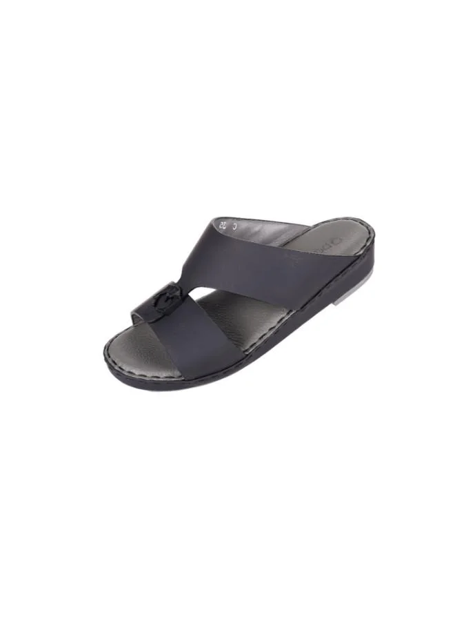 barjeel uno 008-3588  Barjeel Uno Boys Arabic Sandals BC-2025 Black