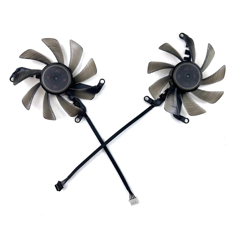 Laptop Parts Cooling Fan 87mm 4pin TH9215S2H-PAA08 0.45A RTX3050 for GAINWARD PNY Palit RTX3060 RTX 3060 Ti Dual Video Card Fans(AB) - Image 3