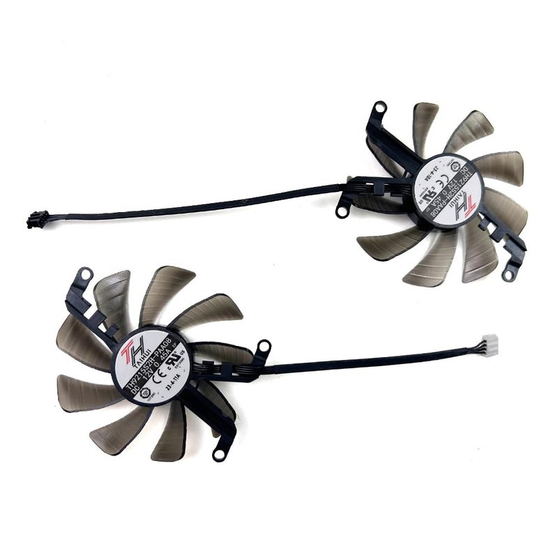 Laptop Parts Cooling Fan 87mm 4pin TH9215S2H-PAA08 0.45A RTX3050 for GAINWARD PNY Palit RTX3060 RTX 3060 Ti Dual Video Card Fans(AB) - Image 4
