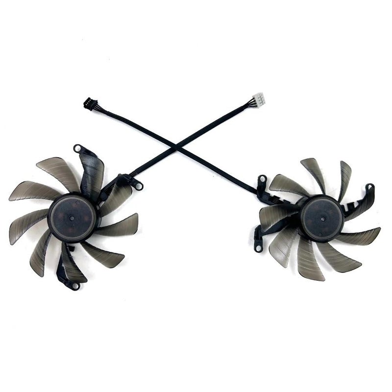 Laptop Parts Cooling Fan 87mm 4pin TH9215S2H-PAA08 0.45A RTX3050 for GAINWARD PNY Palit RTX3060 RTX 3060 Ti Dual Video Card Fans(AB) - Image 1