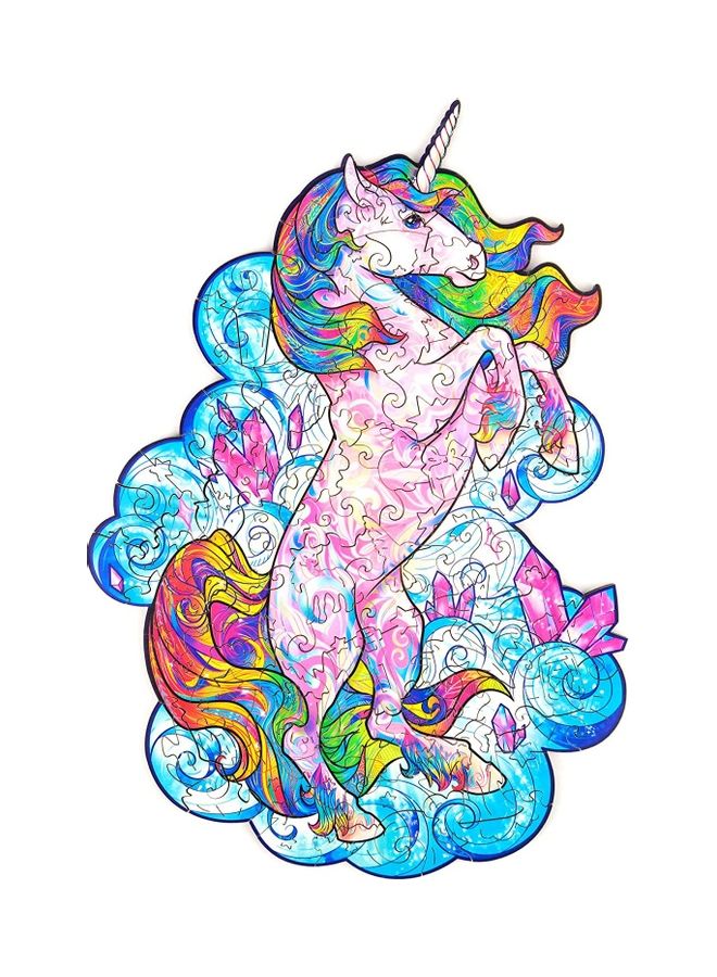 125-Piece Unicorn Wooden Jigsaw Puzzles 29x21x0.5cm - Image 3