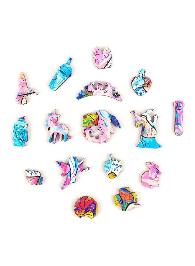 125-Piece Unicorn Wooden Jigsaw Puzzles 29x21x0.5cm - Image 5