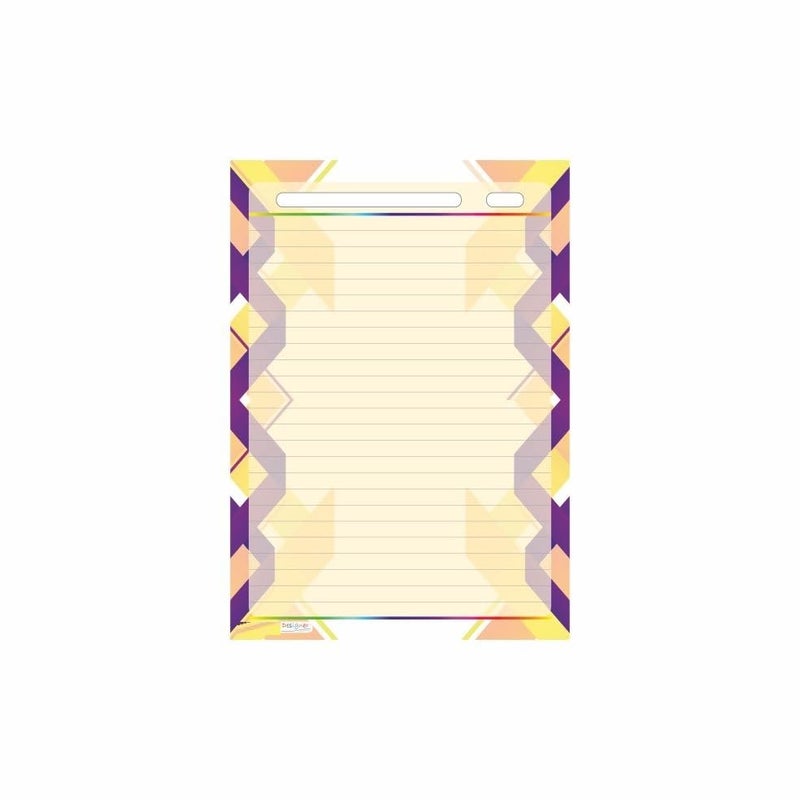 FIRST CLICK ® Designer Paper Sheets | A4 Size (21 x 29.7 cm) | 140 GSM Colored Papers | 40 Sheets Multicolour Pack | Shikishi Pattern Art Paper for Letter Writing, Projects, Scrapbooking & Craft Work - Image 5