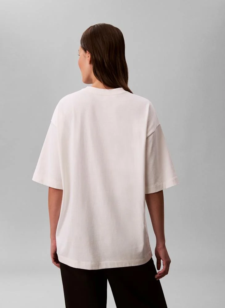 Calvin Klein Jeans Graphic Crew Neck T-Shirt