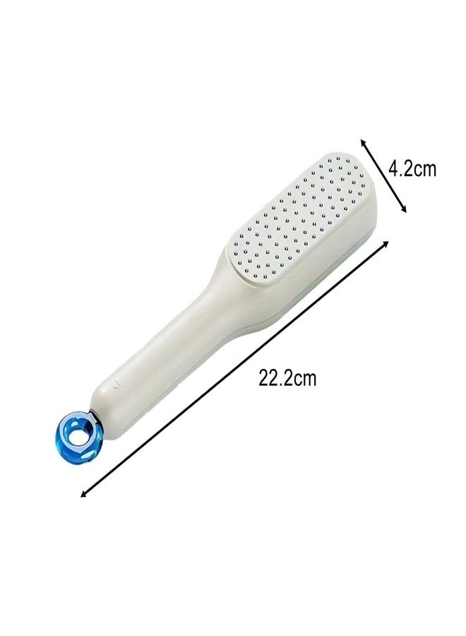 PAVITYAKSH TELESCOPIC COMB Self-Cleaning Anti-Static Massage Comb,One-pull Clean Massage Comb, Scalable Rotate Lifting Self Cleaning Hairbrush Hair Styling Tools for Women - Image 5
