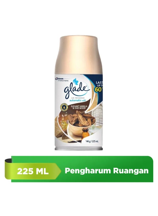 جليد معطر جو أوتوماتيكي برائحة الفانيليا وخشب العود، 146 جم