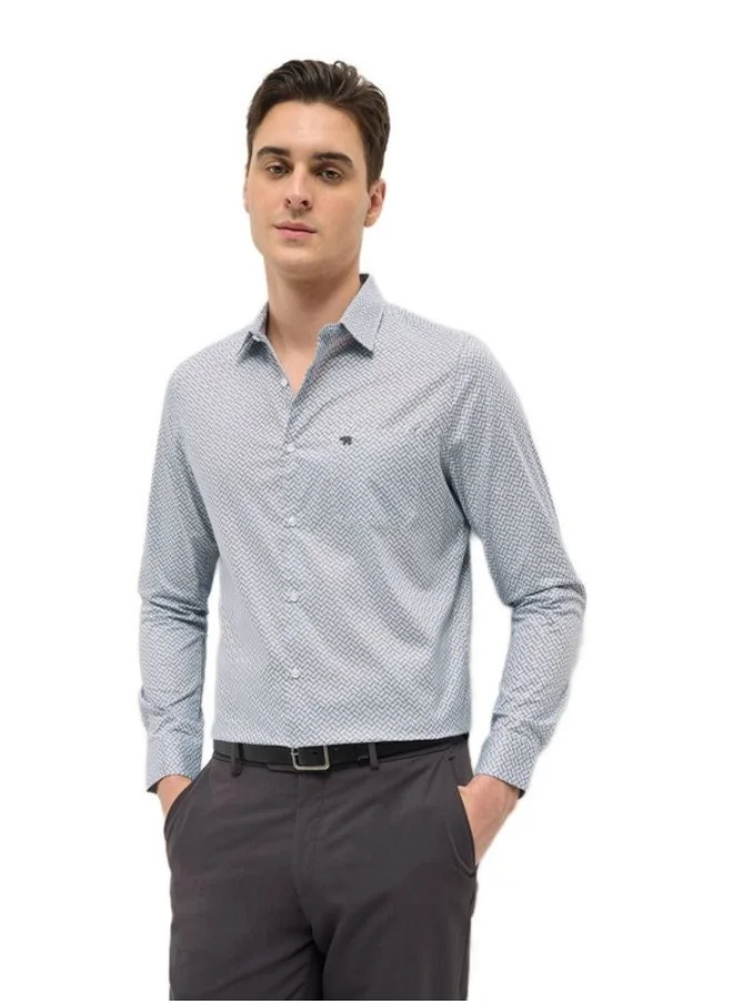 THE BEAR HOUSE Men's Shirt for Casual and Formal Wear | Classic Button-Down Style for Office, Daily Use, Travel, Events & All-Season Outfits | Versatile & Stylish Wardrobe Essential for Every Occasion