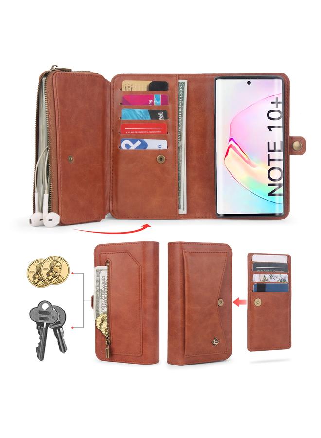 اس-توب جراب هاتف Samsung Galaxy Note10+ متعدد الوظائف بسحاب ومحفظة جلدية - Image 2