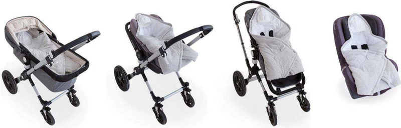 جونييروس Oeko-Tex 0-12 Months Stroller and Baby Carriage Blanket