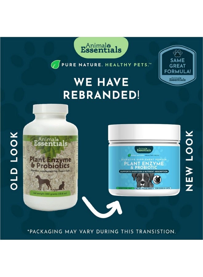 Animal Essentials Plant Enzyme & Probiotics - Digestive Enzymes for Dogs & Cats, Probiotics, Digestive Supplement, Veterinarian Recommended - 10.6 Oz - Image 2