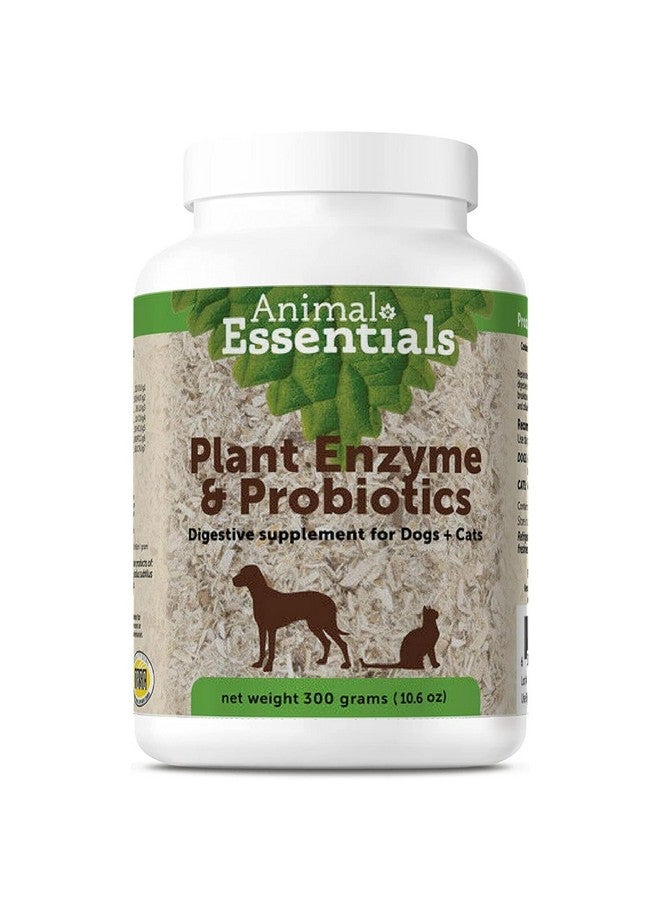 Animal Essentials Plant Enzyme & Probiotics - Digestive Enzymes for Dogs & Cats, Probiotics, Digestive Supplement, Veterinarian Recommended - 10.6 Oz - Image 1