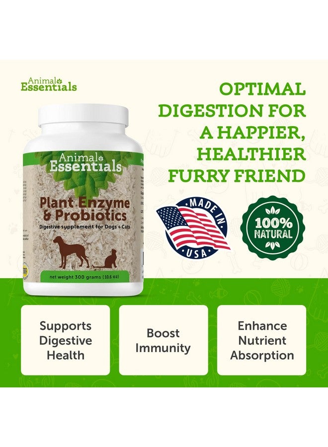 Animal Essentials Plant Enzyme & Probiotics - Digestive Enzymes for Dogs & Cats, Probiotics, Digestive Supplement, Veterinarian Recommended - 10.6 Oz - Image 3