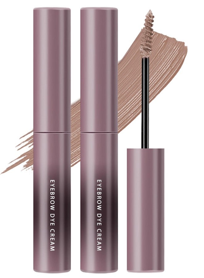 LYSdefeu Eyebrow Gel Tint,Light Brown Eye Brow Dye Glue, Waterproof Brow Tinting Kit - Image 1