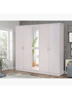 Valencia 5-Door Wardrobe With Mirror 55x208x211 cm - pzsku/Z140A851EE315E4C6946BZ/45/_/1666969212/18be11d4-8552-40fe-acd1-1935cf988e6b