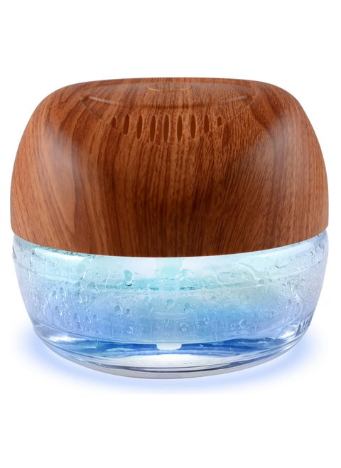 Air Purifier,  Lightweight Multifunctional Air Freshener, Portable Fragrance Diffuser With Night Light, Easy To Clean And Durable Electric Deodorizer For Home And Office, (1pc, Dark Brown A)