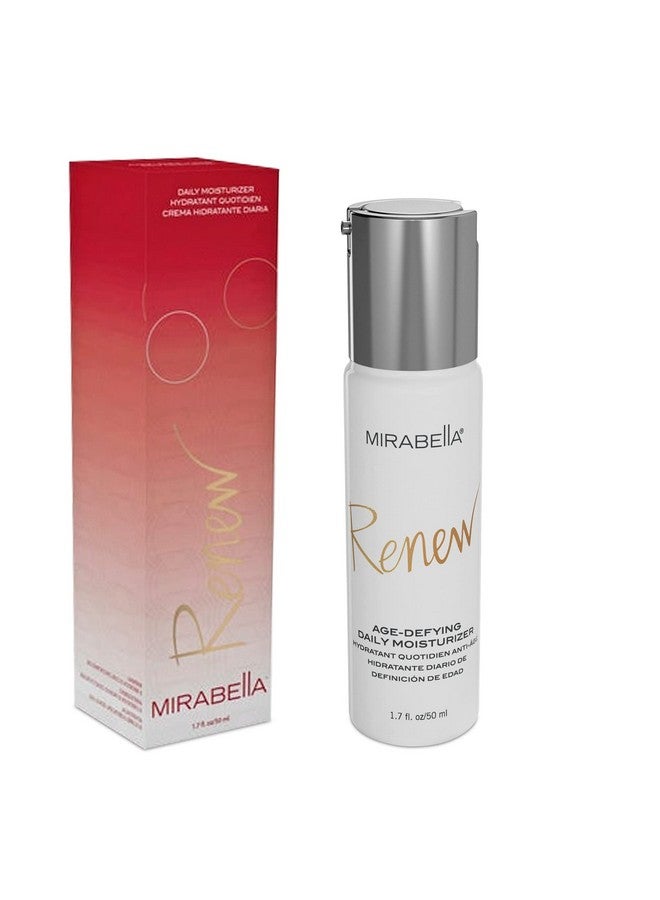 ميرابيلا مرطب ميرابيلا رينيو اليومي المقاوم لعلامات تقدم السن للوجه، مرطب مرطب للوجه يساعد على تقليل ظهور الخطوط الدقيقة والتجاعيد والبقع الداكنة مع الببتيدات وحمض الهيالورونيك ومضادات الأكسدة - Image 1