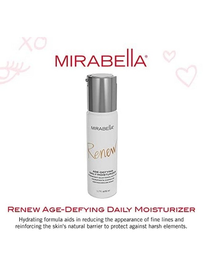 ميرابيلا مرطب ميرابيلا رينيو اليومي المقاوم لعلامات تقدم السن للوجه، مرطب مرطب للوجه يساعد على تقليل ظهور الخطوط الدقيقة والتجاعيد والبقع الداكنة مع الببتيدات وحمض الهيالورونيك ومضادات الأكسدة - Image 2