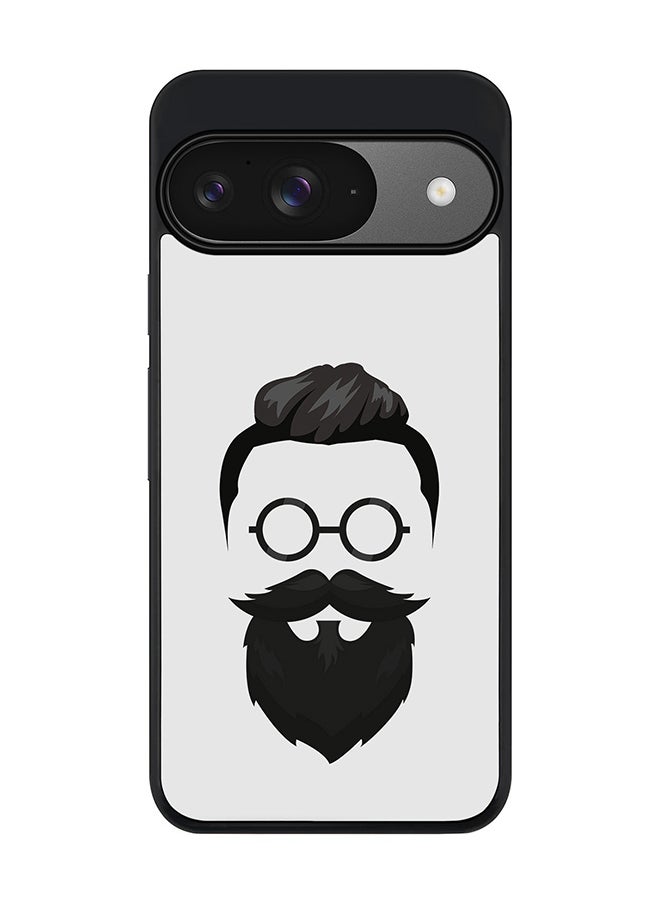 Stylizedd For Google Pixel 9 Case,Slim fit Camera Protection, Shockproof Thin Phone cover - Beard Hipster  - Image 1