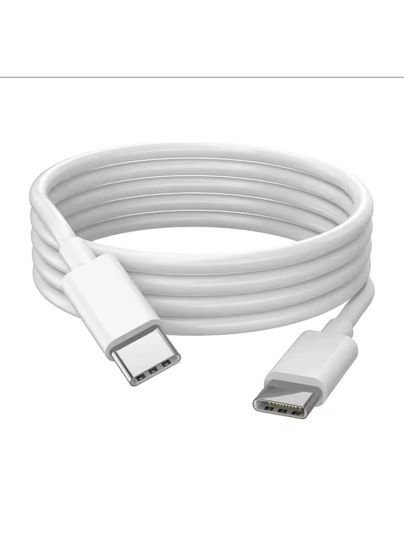 فوسيبورو كابل شحن سريع USB-C إلى USB-C بقدرة 100 واط PD متوافق مع iPhone 15 وiPhone 16 وiPhone 17 وسامسونج Galaxy وشاومي Redmi وPOCO – كابل Type-C مع علبة - Image 4
