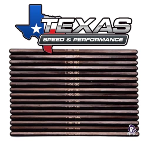 Dynosty Texas Speed TSP 7.400"" Chromoly Pushrods for GM LS LS1 LS2 LS3 LQ4 LQ9 5.3L 6.0L - Image 1