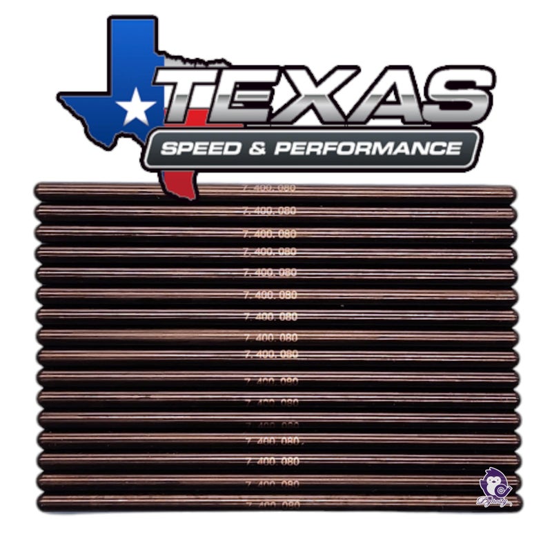 Dynosty Texas Speed TSP 7.400"" Chromoly Pushrods for GM LS LS1 LS2 LS3 LQ4 LQ9 5.3L 6.0L - Image 5