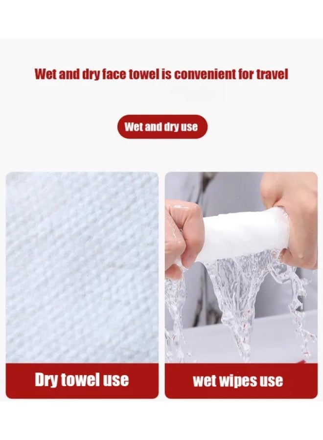 1/20 pieces of disposable travel tissues, portable tissues, small towels, square tissues, practical - Image 5