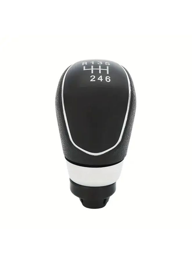 Silvery 5 Speed Universal Manual Car Gear Shift Knob Stick Handle Upgrade - Image 3