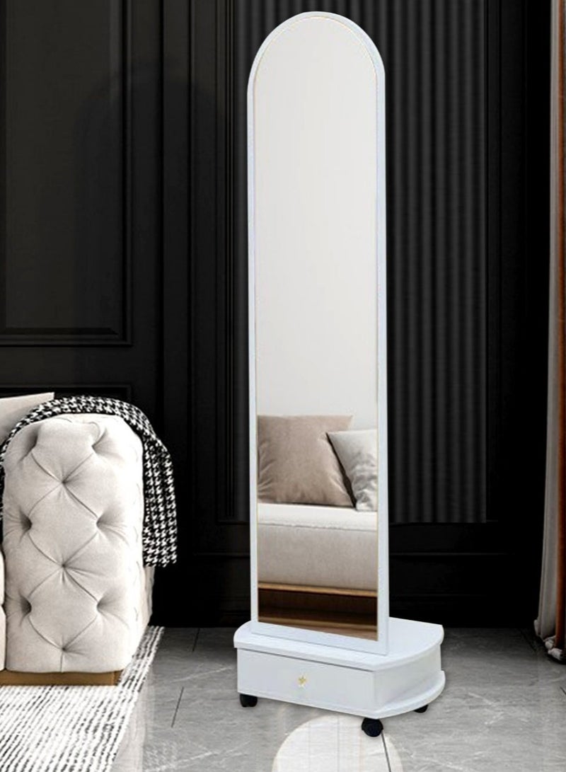 Floor Full Length Mirror With Holder 170X40X45Cm - Image 1