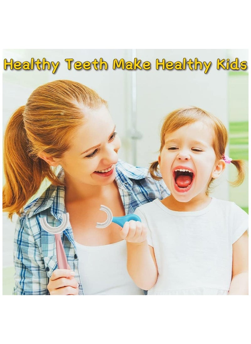 2 PCS U-Shaped Toothbrush Kids, Manual Whole Mouth for Age 2-6, 360° Oral Teeth Cleaning Design - pzsku/Z140B57F9C8C1BB9E5922Z/45/_/1701676213/4edd122e-1e3b-43c5-a997-97ebb4a32498