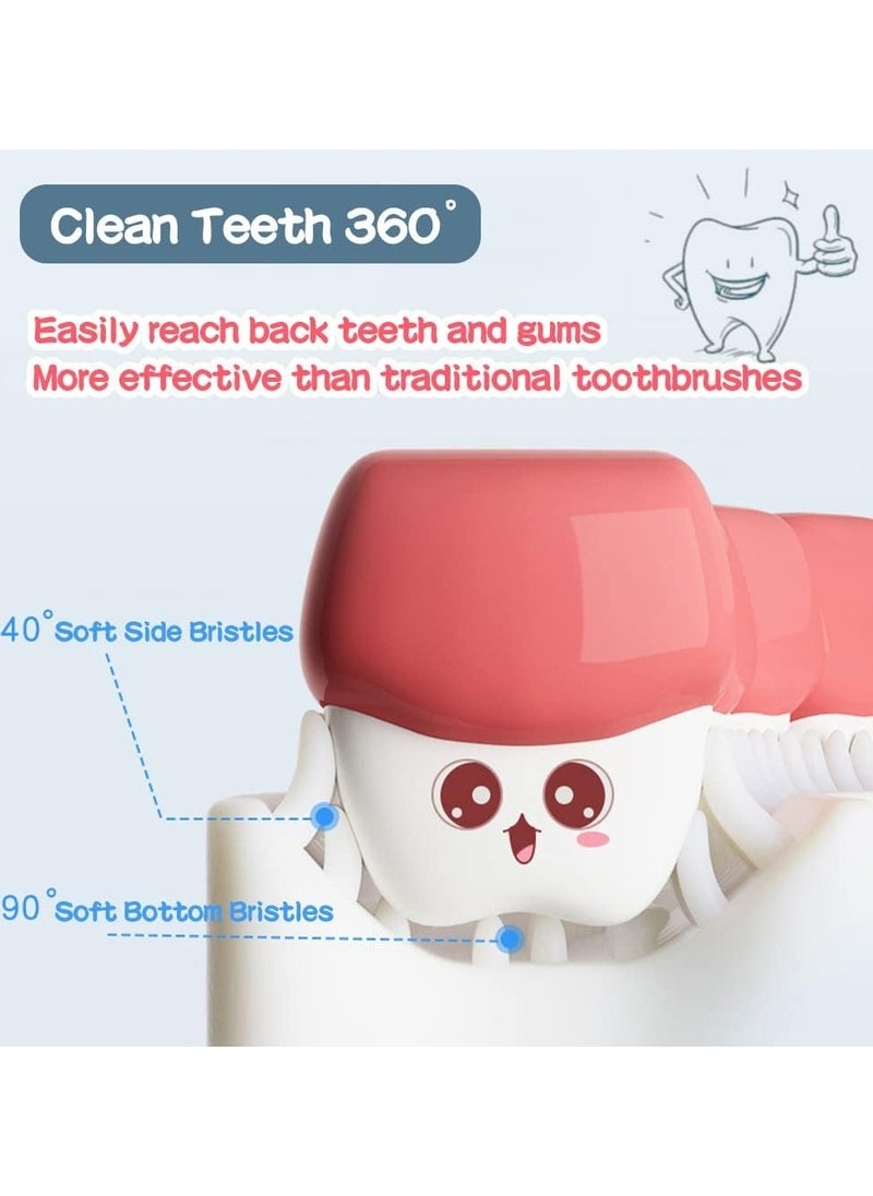 2 PCS U-Shaped Toothbrush Kids, Manual Whole Mouth for Age 2-6, 360° Oral Teeth Cleaning Design - pzsku/Z140B57F9C8C1BB9E5922Z/45/_/1701676366/8d388acc-f2c7-4a5d-aba9-b0491042c379