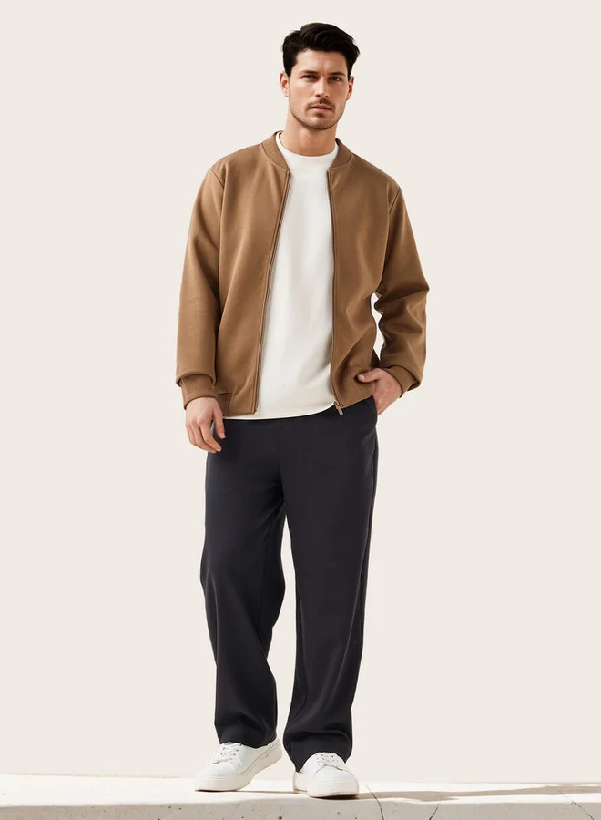 Splash FAV Zip Closure Bomber Jacket