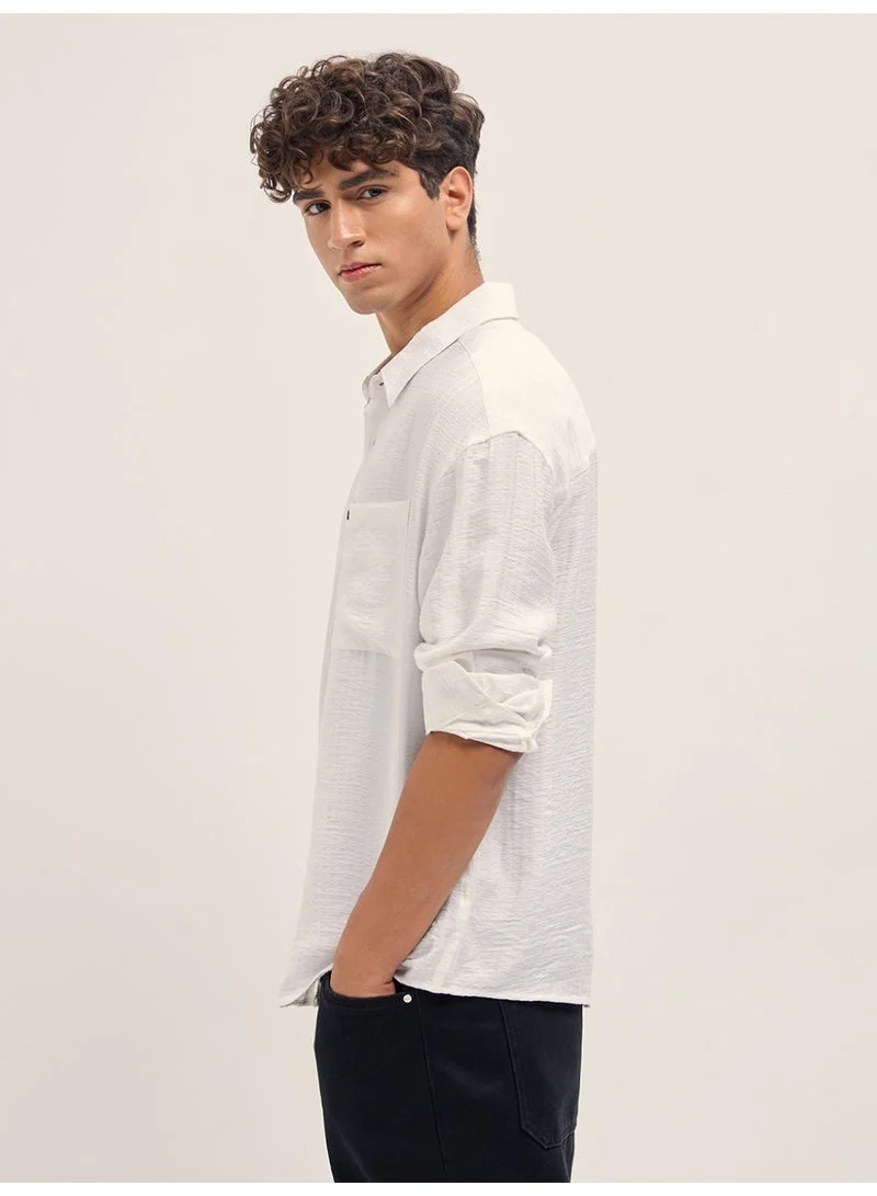 THE BEAR HOUSE  Men’s Long Sleeve Shirt – Classic, Comfortable and Stylish Essential for Work, Travel or Casual Outings for Men | Best Price UAE