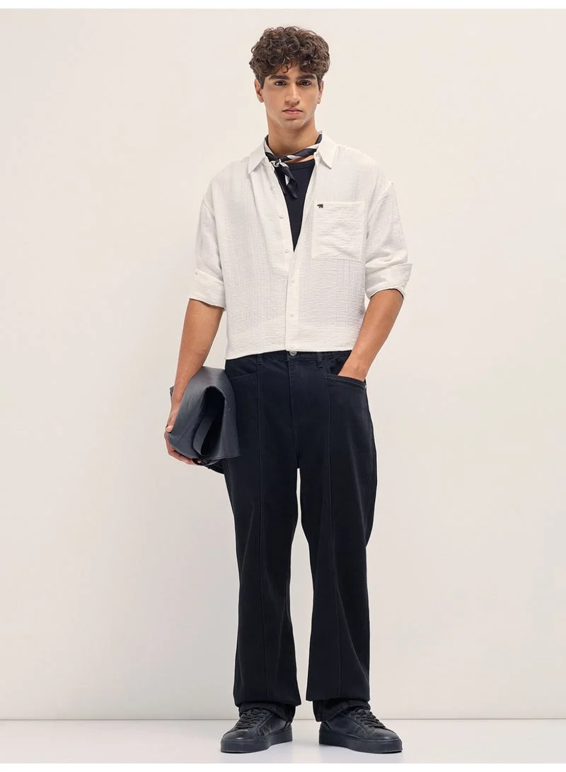 THE BEAR HOUSE  Men’s Long Sleeve Shirt – Classic, Comfortable and Stylish Essential for Work, Travel or Casual Outings for Men | Best Price UAE