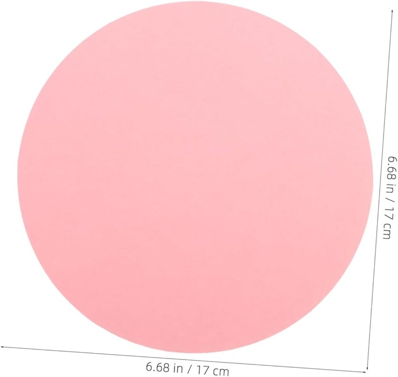 20 قطعة من دوائر ورق البطاقات المستديرة مقاس 8 بوصات للرسم الفني والرسم التخطيطي والحرف اليدوية DIY - Image 3