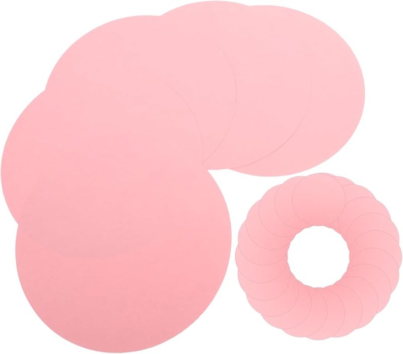 20 قطعة من دوائر ورق البطاقات المستديرة مقاس 8 بوصات للرسم الفني والرسم التخطيطي والحرف اليدوية DIY - Image 1