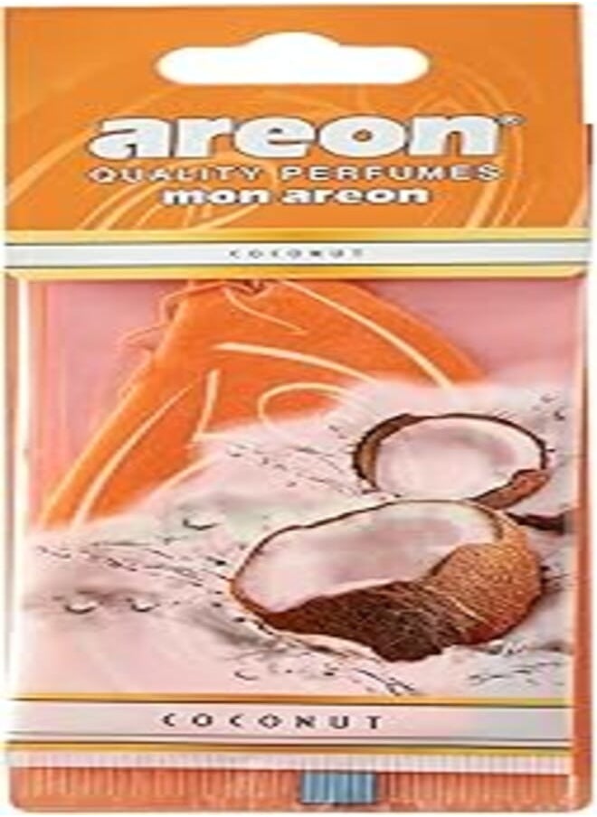 Areon mon areon card freshener - coconut - for car 