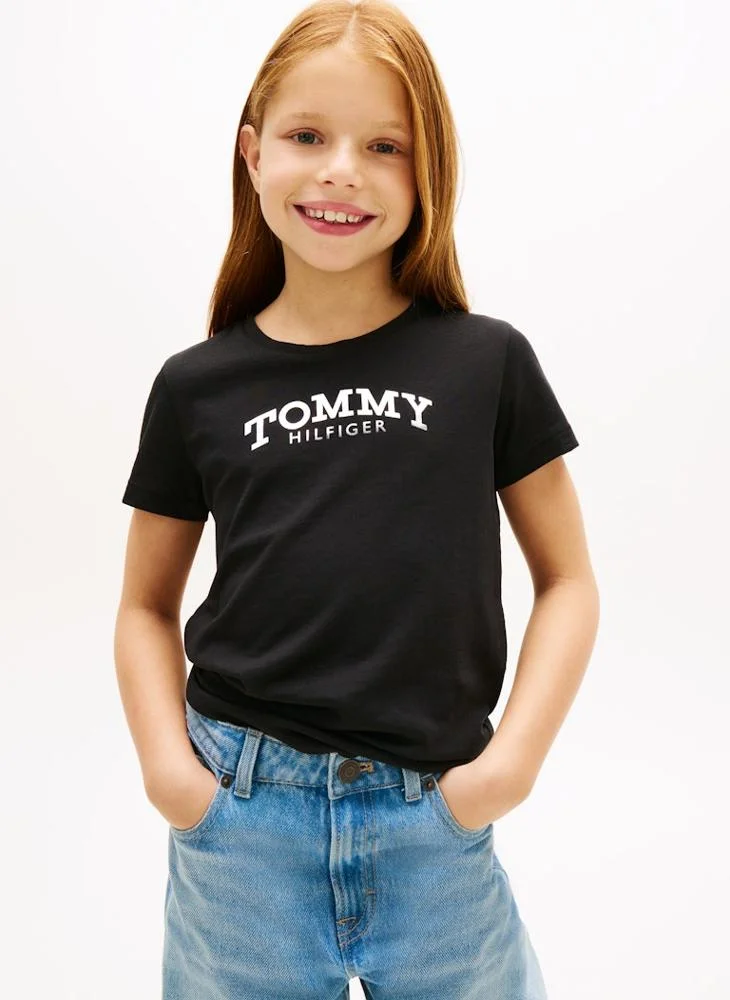 TOMMY HILFIGER Kids Foil Crew Neck T-Shirt